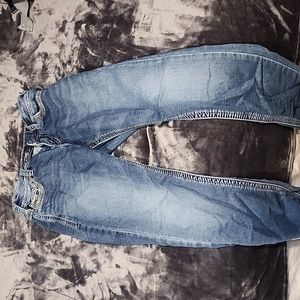 Silver straight leg jeans